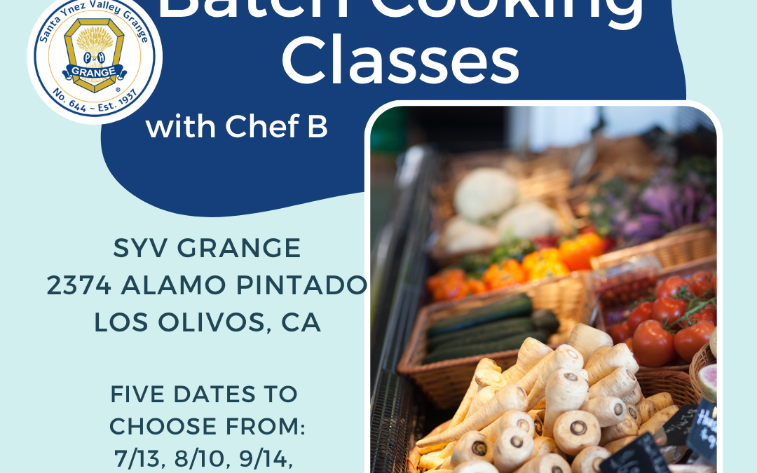 Batch Cooking