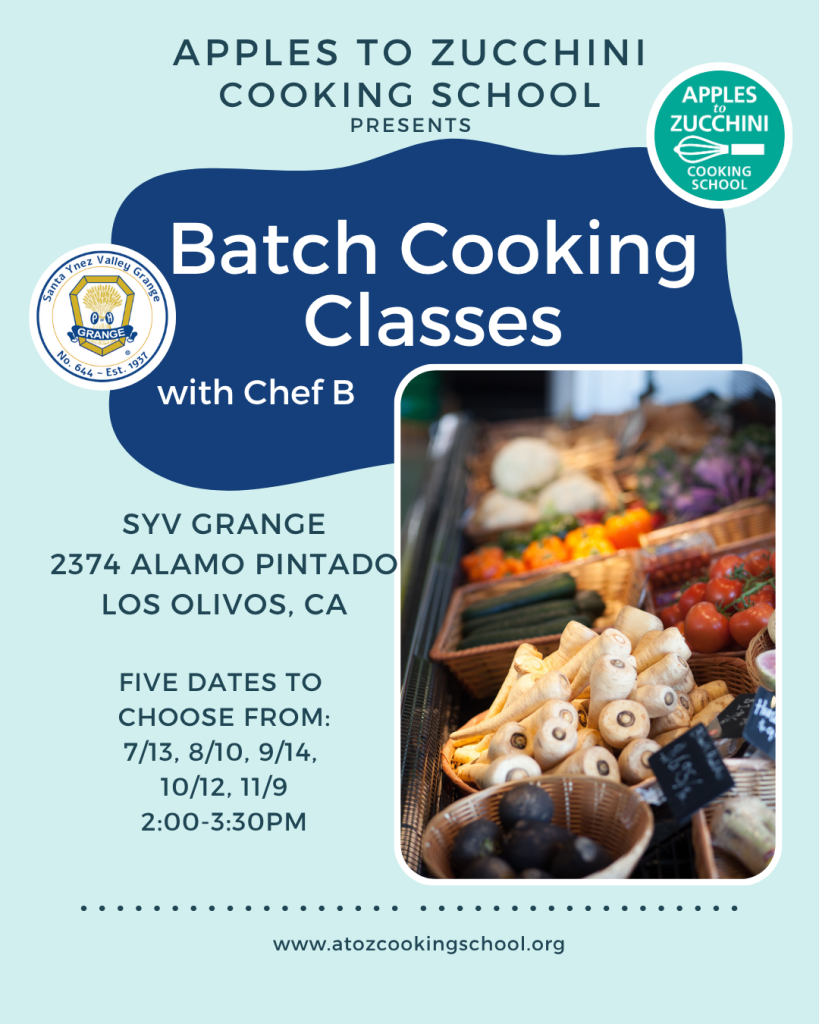 Batch Cooking