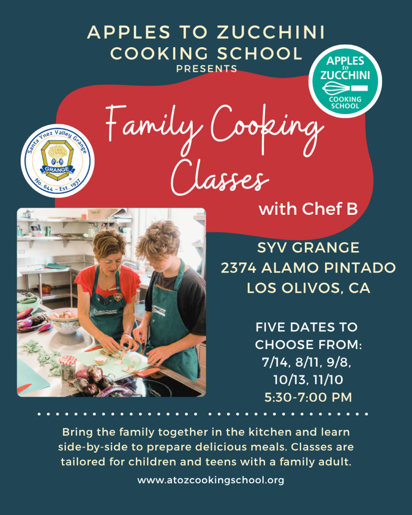 Family Cooking Class with A-Z Cooking School